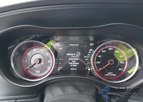 2023 Dodge Charger Police z USA, uszkodzony, nr VIN 2C3CDXAT5PH639827